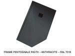 Receveur de douche, sur mesure, largeur 60 à 210 cm X 60 à 100 cm, Garantie 5 ans, résine pleine masse PN24 de couleurs, LIVRAISON RAPIDE, OFFERTE